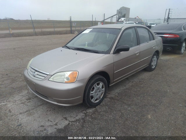 2002 HONDA CIVIC LX VIN: 1HGES15532L047925
