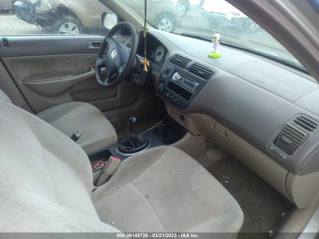 2002 HONDA CIVIC LX VIN: 1HGES15532L047925