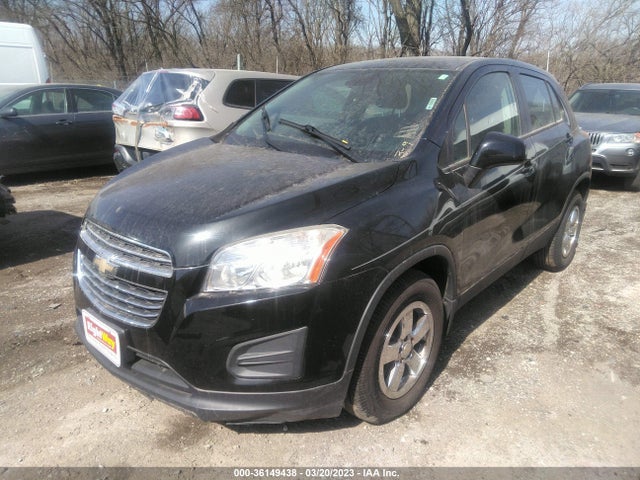 Chevrolet Trax 1ls 2015 KL7CJPSB4FB072301 Image 2