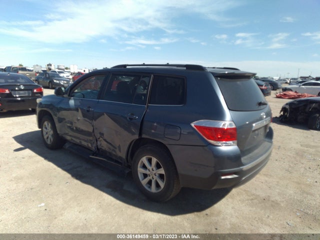 2012 TOYOTA HIGHLANDER VIN: 5TDBK3EH3CS166226