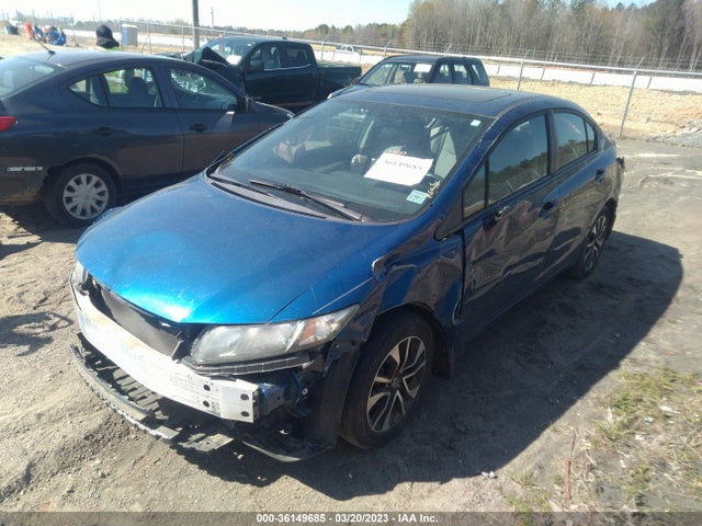 2014 HONDA CIVIC SEDAN EX VIN: 19XFB2F80EE072778