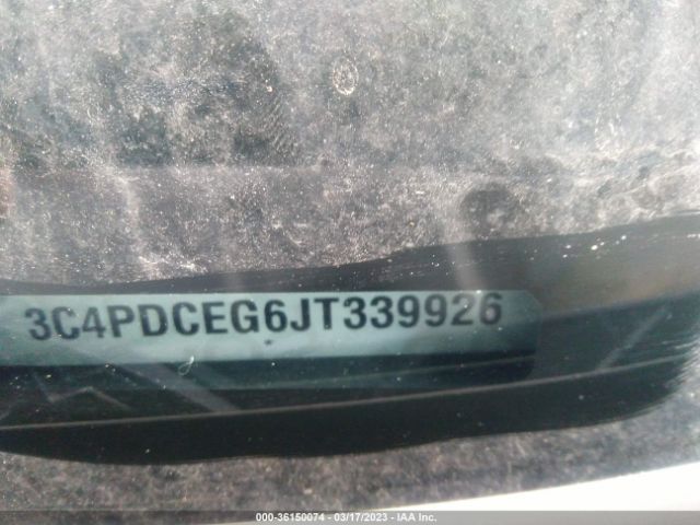 3C4PDCEG6JT339926 Dodge JOURNEY GT