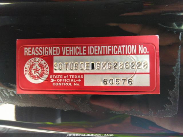 3GTU9DED9KG286228 GMC Sierra 1500 Slt