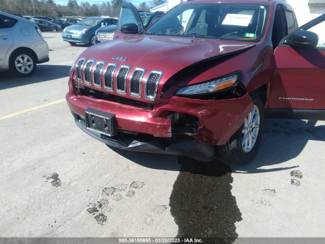 2016 JEEP CHEROKEE SPORT VIN: 1C4PJMAS1GW228924