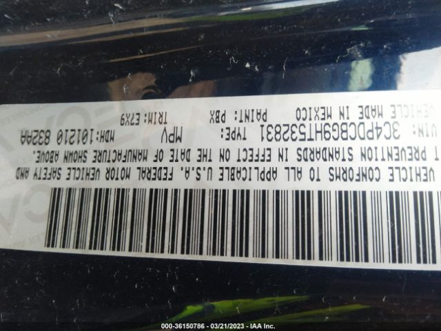 3C4PDCBG9HT532831 Dodge Journey Sxt