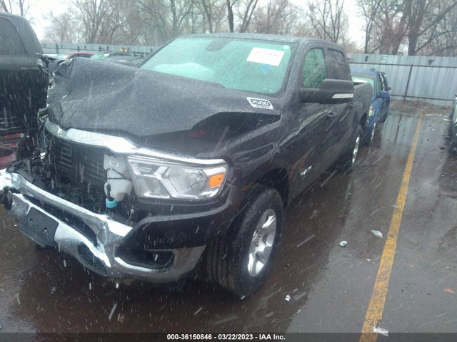 RAM 1500 Big Horn 2021 1C6RRFFGXMN614672 Image 2