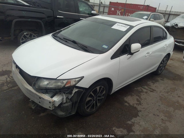 2014 HONDA CIVIC SEDAN EX VIN: 19XFB2F83EE040407