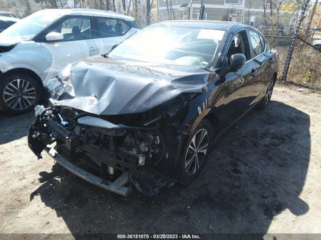 2021 NISSAN SENTRA SV VIN: 3N1AB8CV7MY256445