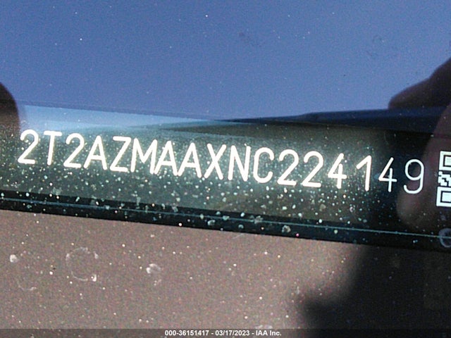 2T2AZMAAXNC224149 Lexus Rx Rx 350