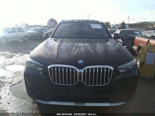 2022 BMW X3 SDRIVE30I VIN: 5UX43DP05N9M55675