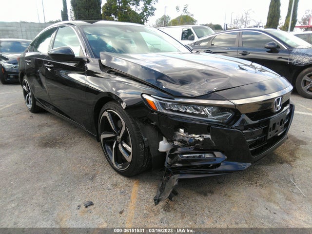 2018 HONDA ACCORD SEDAN SPORT 1.5T VIN: 1HGCV1F39JA133326