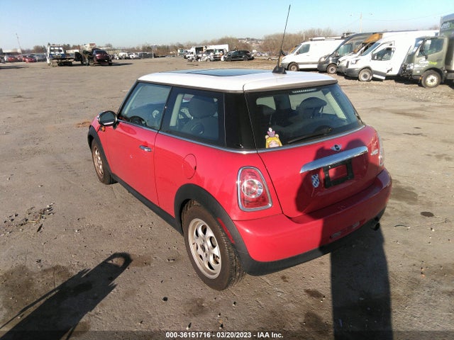 2012 MINI COOPER HARDTOP VIN: WMWSU3C5XCT254708