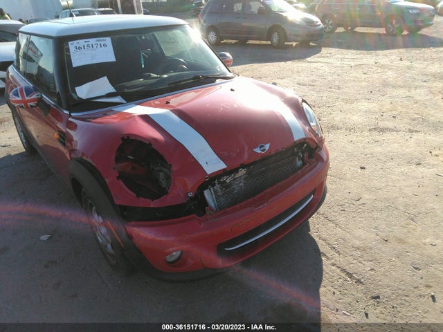 2012 MINI COOPER HARDTOP VIN: WMWSU3C5XCT254708