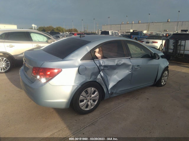 2012 CHEVROLET CRUZE LS VIN: 1G1PC5SH6C7262244