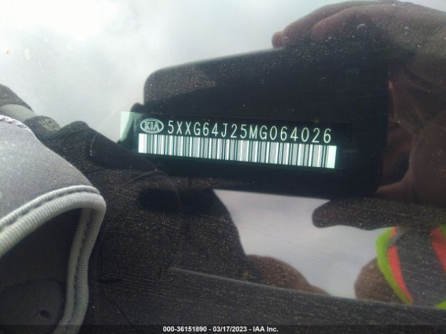 5XXG64J25MG064026 KIA K5 Gt-line