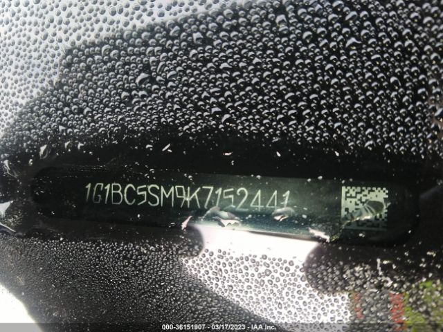 Chevrolet CRUZE LS 2019 1G1BC5SM9K7152441 Image 10