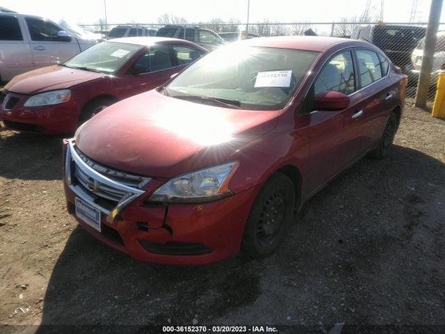 2014 NISSAN SENTRA S VIN: 3N1AB7APXEY331932