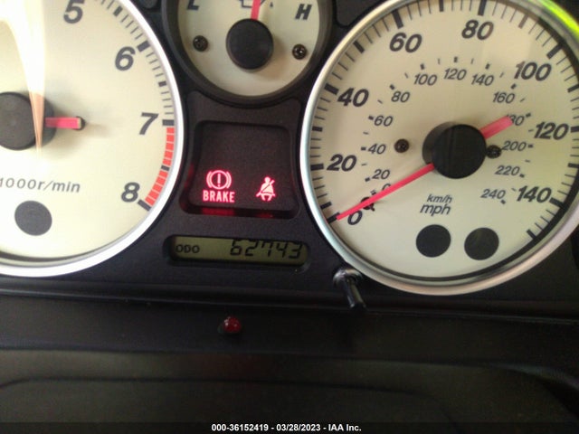 2003 MAZDA MX-5 MIATA CLOTH/LS/SE/SHINSEN VIN: JM1NB353X30310097