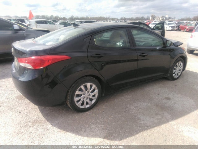 2012 HYUNDAI ELANTRA GLS PZEV VIN: 5NPDH4AEXCH095542