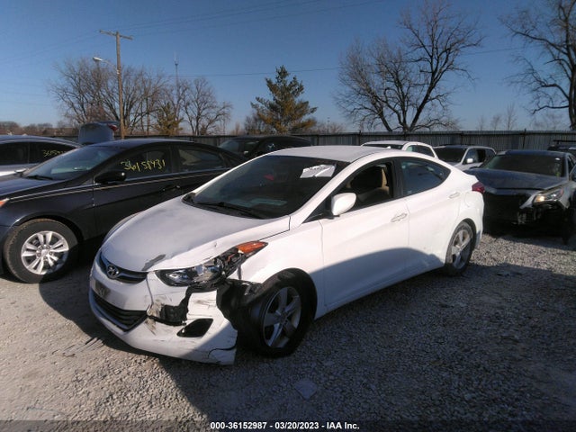 2013 HYUNDAI ELANTRA GLS VIN: 5NPDH4AE6DH286148