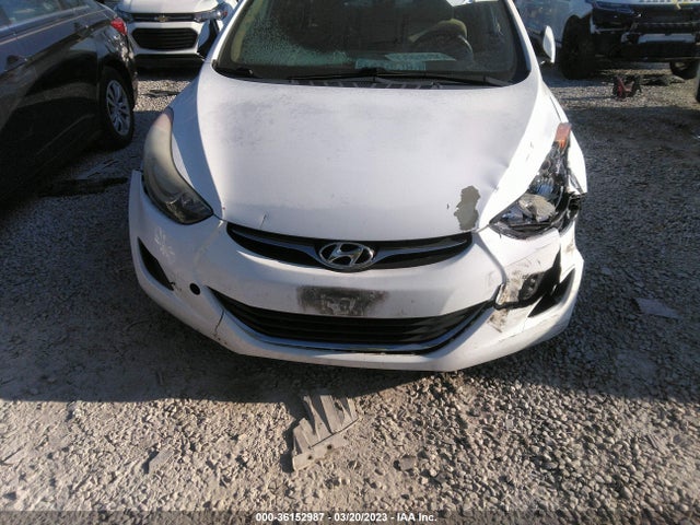2013 HYUNDAI ELANTRA GLS VIN: 5NPDH4AE6DH286148