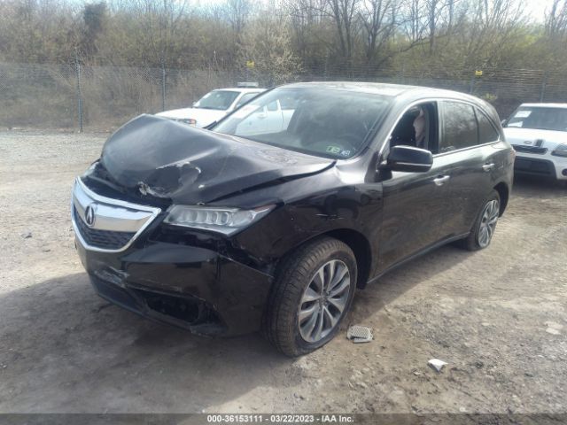 5FRYD4H4XEB041958 Acura Mdx Tech Pkg