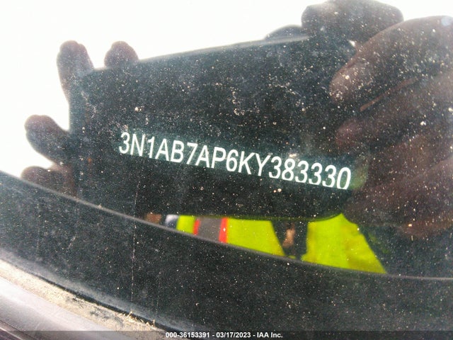 Nissan SENTRA S 2019 3N1AB7AP6KY383330 Image 9