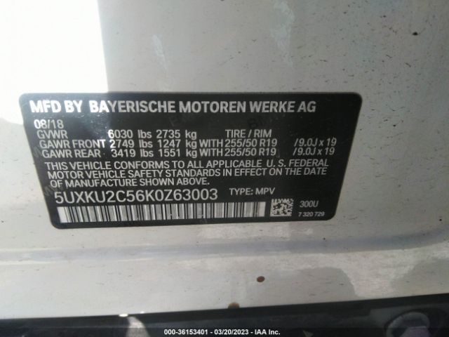 5UXKU2C56K0Z63003 BMW X6 Xdrive35i