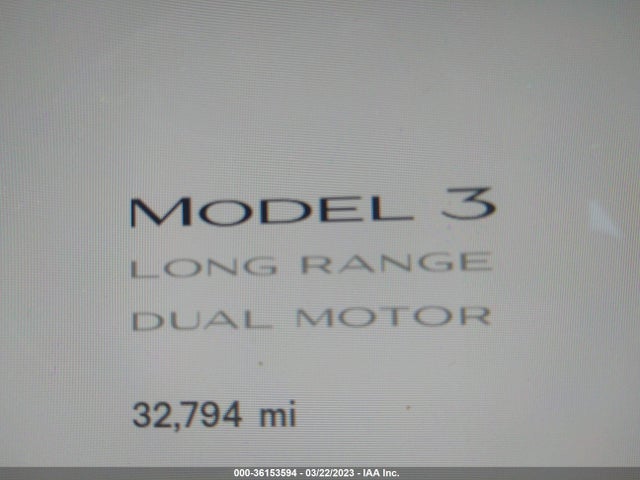 Tesla Model 3 Long Range 2020 5YJ3E1EB3LF638666 Image 9