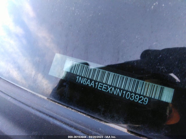 2022 Nissan Titan, VIN: 1N6AA1EEXNN103929