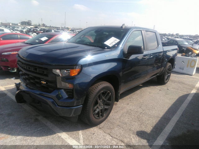 Chevrolet Silverado 1500 Custom 2022 1GCPABEK6NZ636815 Image 2