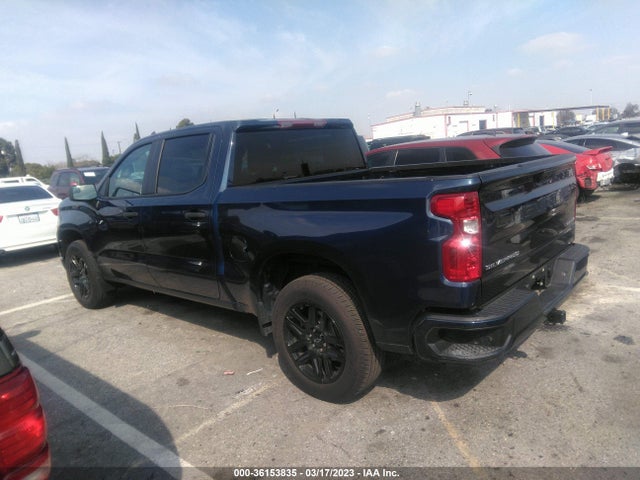 Chevrolet Silverado 1500 Custom 2022 1GCPABEK6NZ636815 Image 3