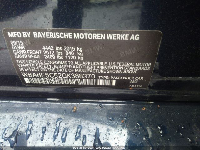 WBA8E5C52GK388370 BMW 3 Series 328d