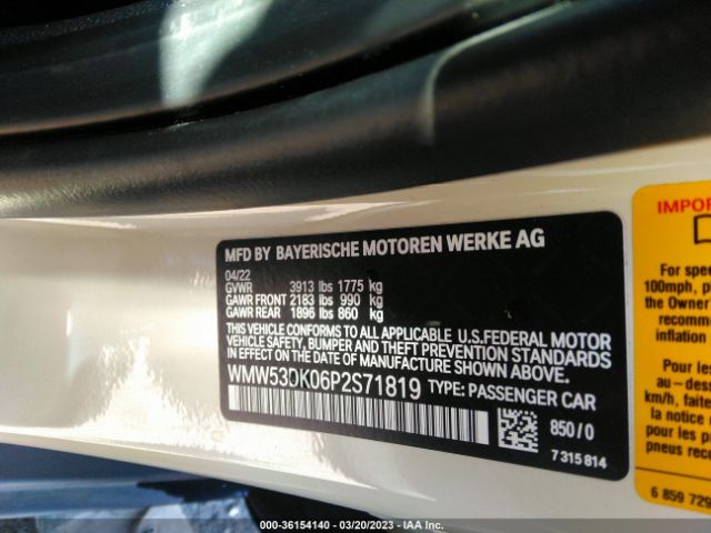 WMW53DK06P2S71819 Mini Hardtop 4 Door Cooper S
