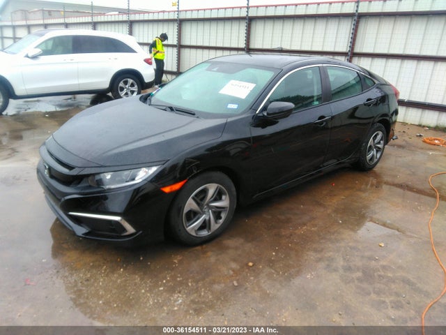 Honda Civic Sedan Lx 2019 2HGFC2F60KH514505 Image 2
