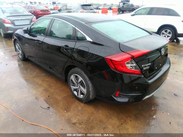 Honda Civic Sedan Lx 2019 2HGFC2F60KH514505 Image 3
