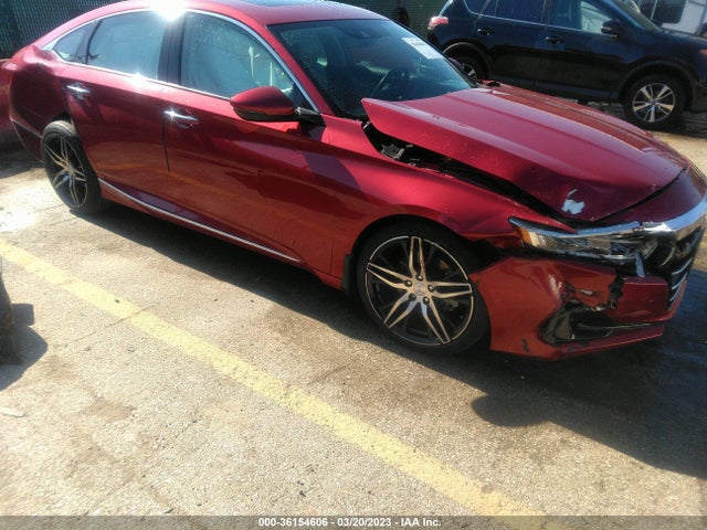 2022 HONDA ACCORD SEDAN TOURING VIN: 1HGCV2F92NA010211