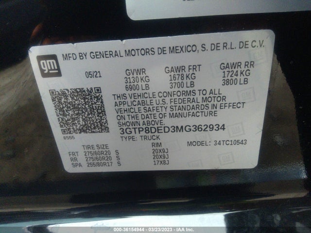 GMC Sierra 1500 Slt 2021 3GTP8DED3MG362934 Image 9