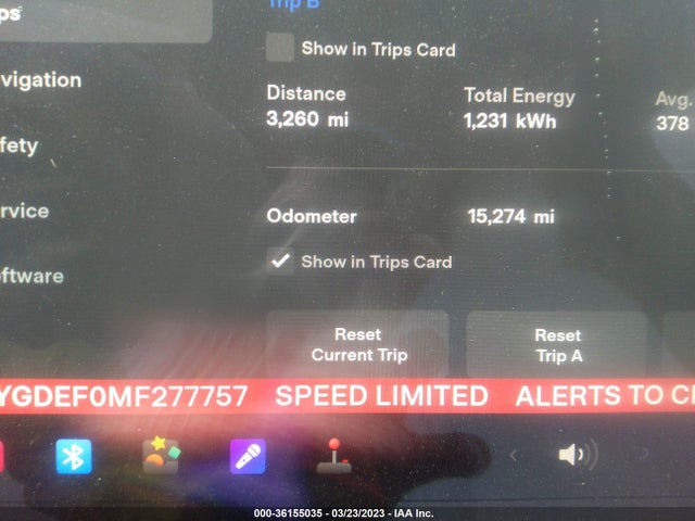Tesla Model Y Performance 2021 5YJYGDEF0MF277757 Image 8