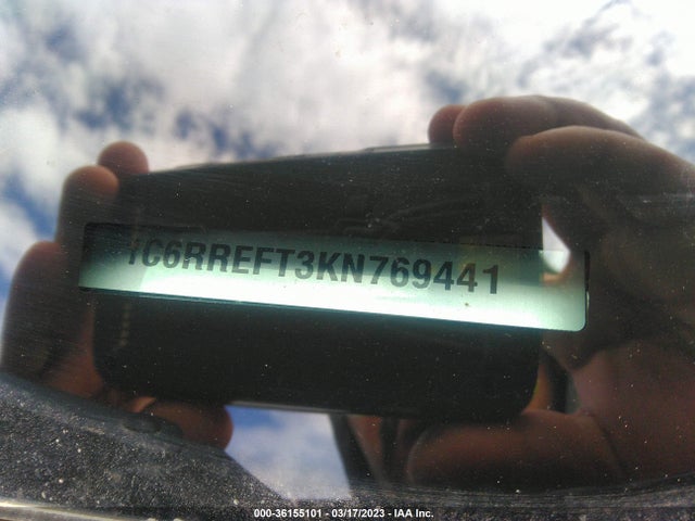 1C6RREFT3KN769441 RAM 1500 Big Horn/lone Star