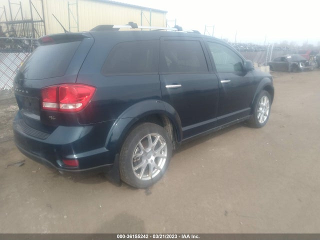 2013 DODGE JOURNEY R/T VIN: 3C4PDDFG4DT505885