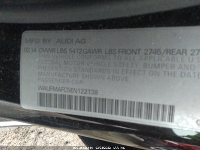WAUFMAFC5EN122138 Audi A6 3.0l Tdi Premium Plus