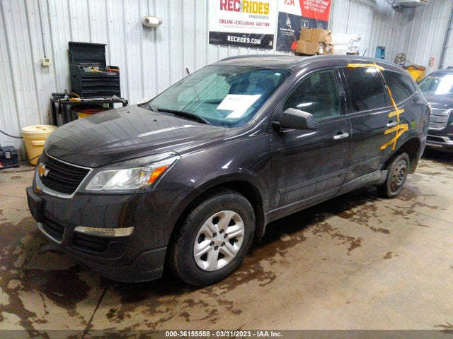 Chevrolet Traverse Ls 2014 1GNKVFED9EJ342094 Image 2