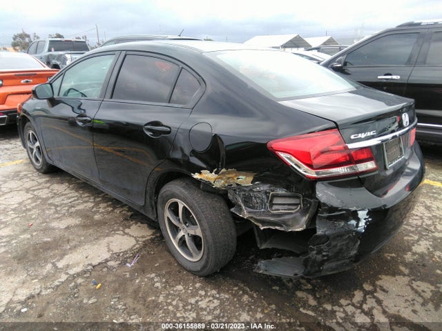 Honda Civic Sedan Se 2015 19XFB2F79FE244539 Image 3