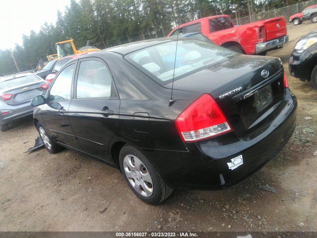 2009 KIA SPECTRA EX VIN: KNAFE222595619132