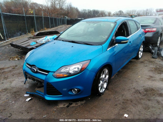2014 FORD FOCUS TITANIUM VIN: 1FADP3N23EL110755