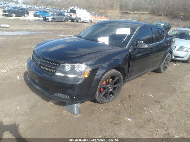 2013 DODGE AVENGER SE V6 VIN: 1C3CDZAG9DN504867
