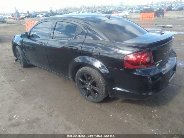2013 DODGE AVENGER SE V6 VIN: 1C3CDZAG9DN504867