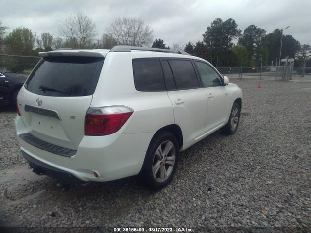 2008 TOYOTA HIGHLANDER SPORT VIN: JTEDS43A882007457
