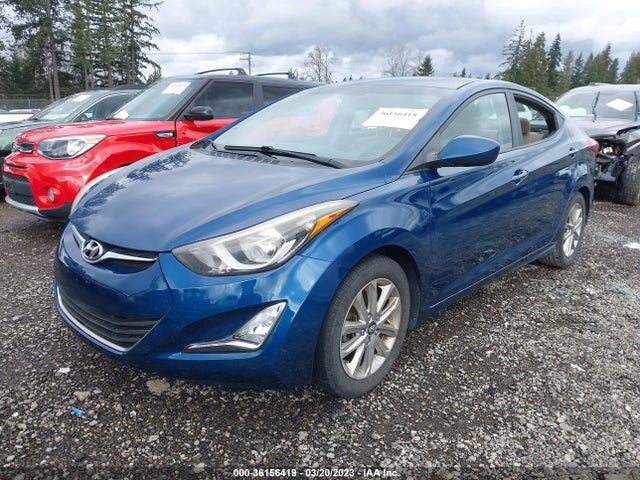 Hyundai ELANTRA SE 2014 KMHDH4AE4EU205652 Image 2